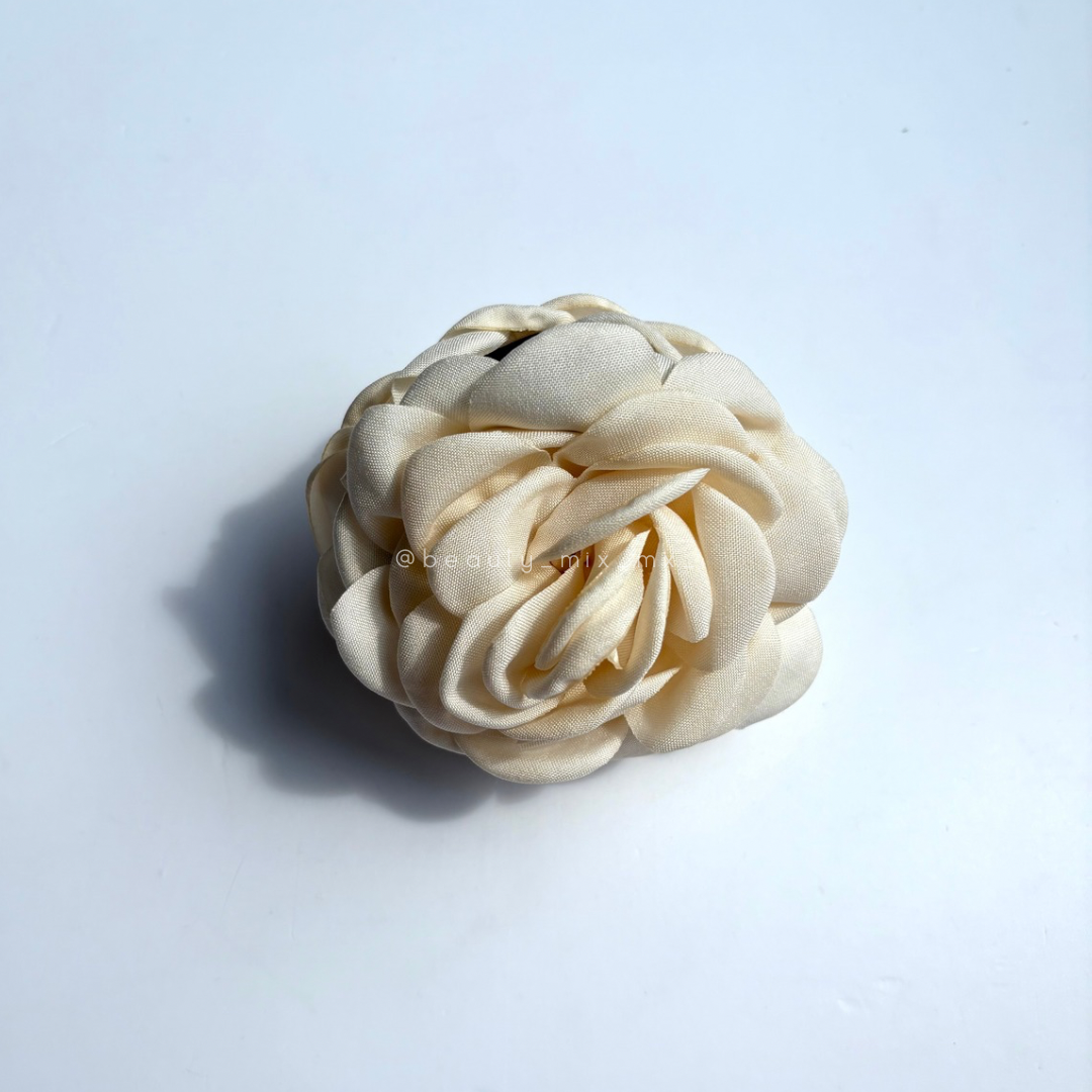 Pinza flor de tela