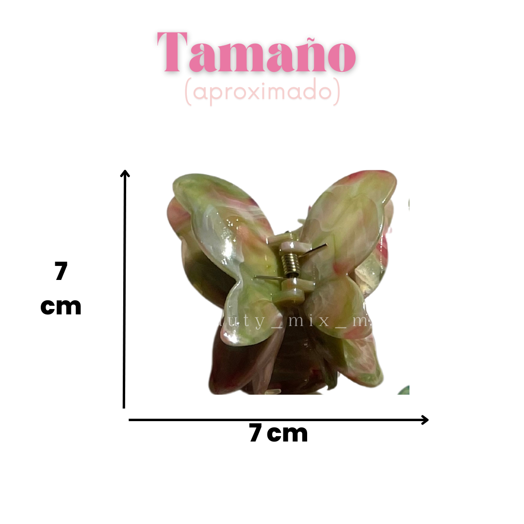 Pinzas mariposa mármol
