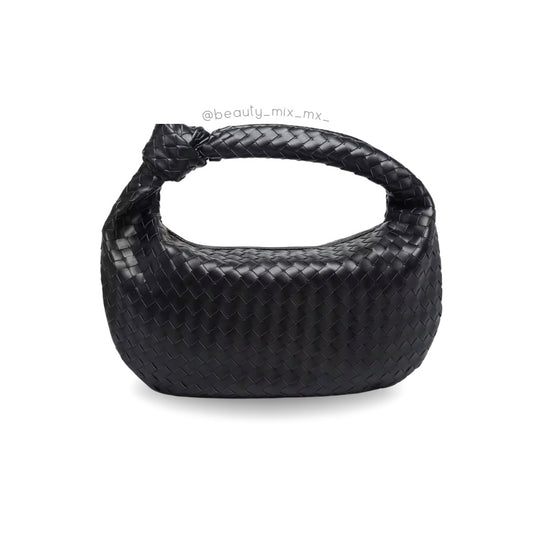 Aria Bag XL Negro (Dupe Bottega Veneta)