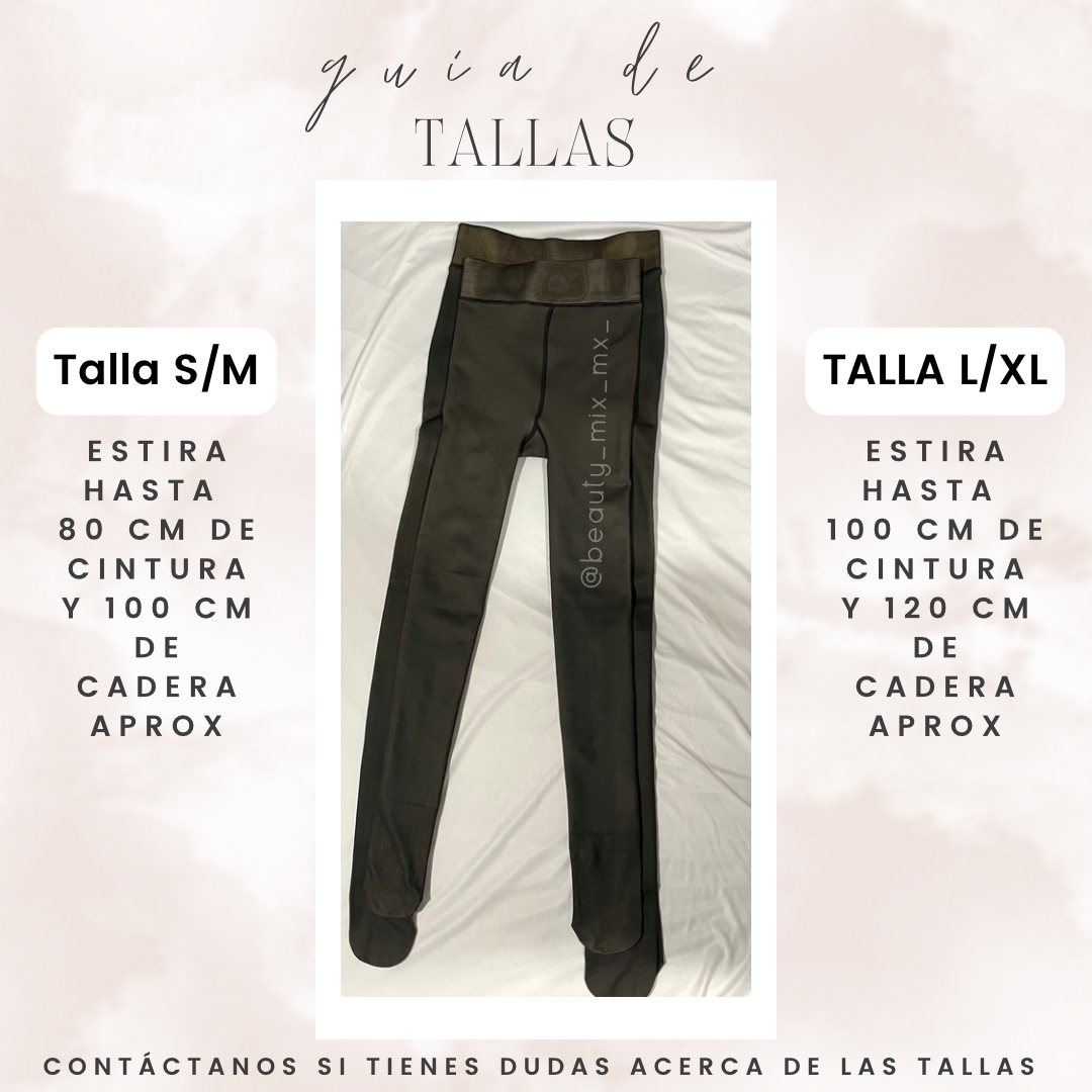 Medias afelpadas térmicas