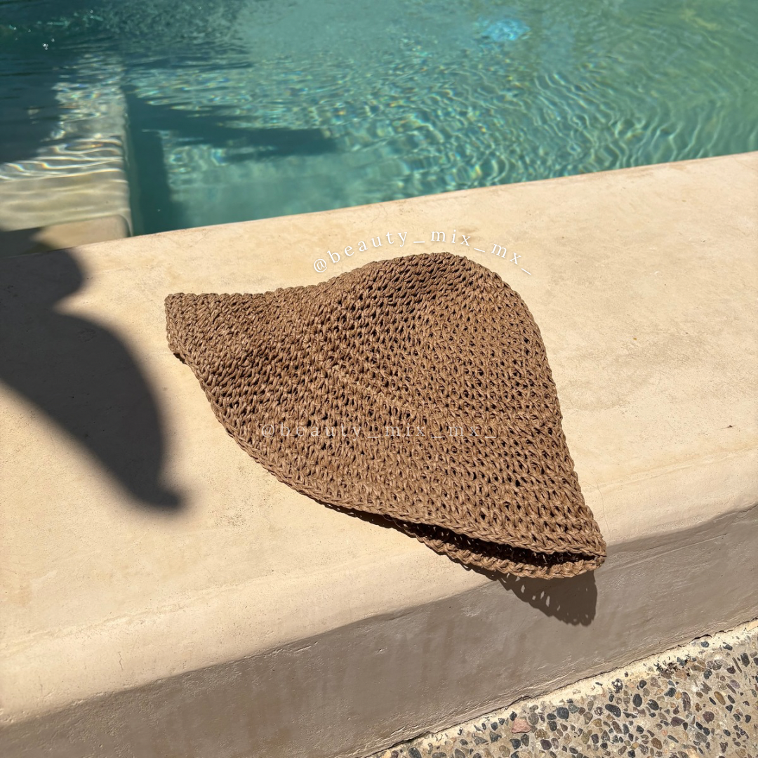 Gorro/Sombrero para playa (tipo paja)