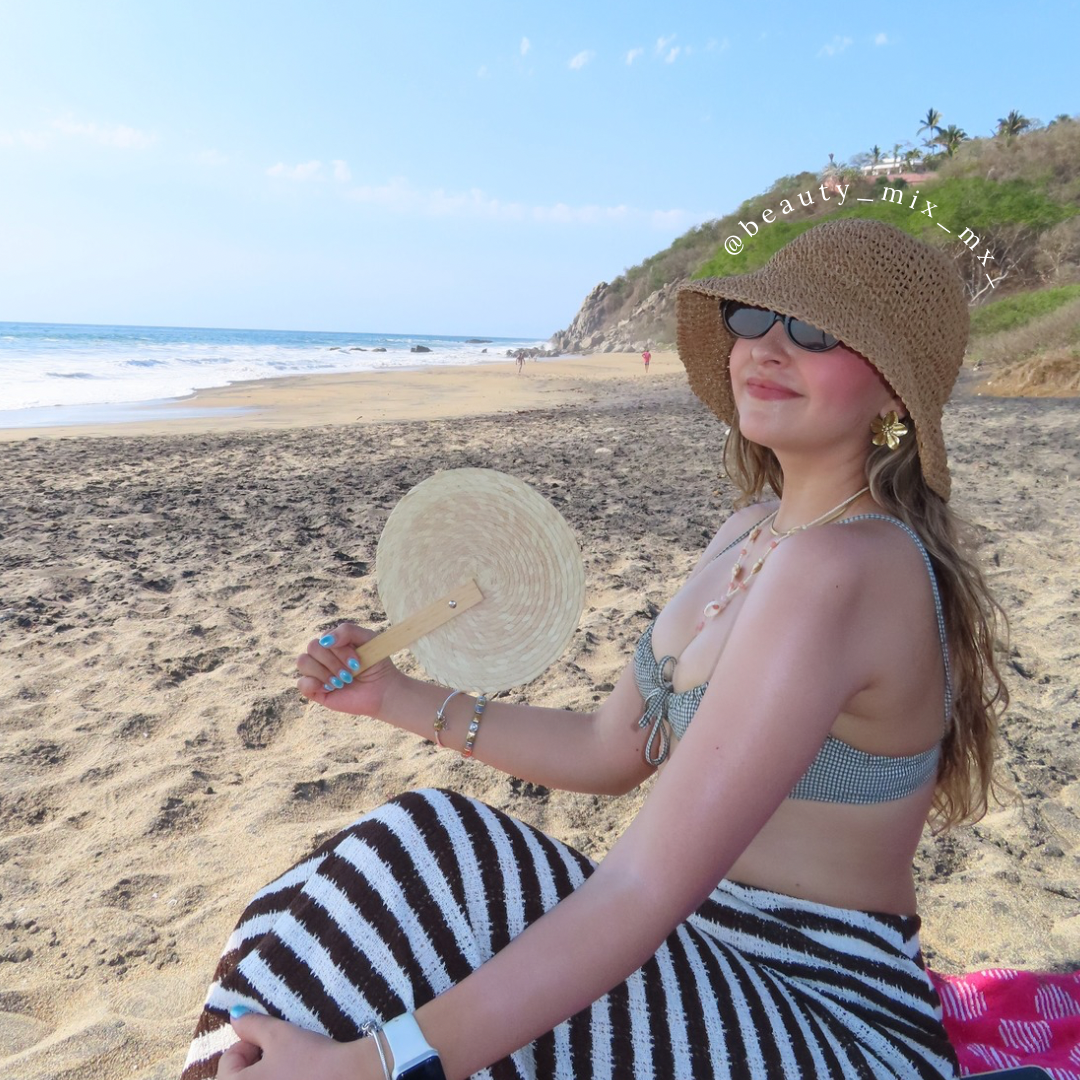 Gorro/Sombrero para playa (tipo paja)