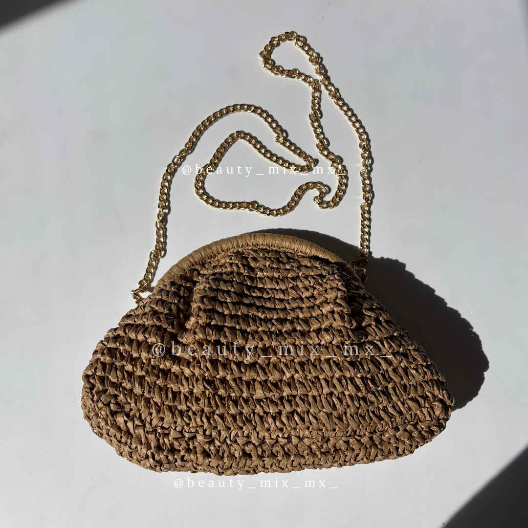 Bolso Crossbody tipo paja