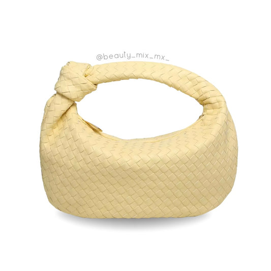 Aria Bag XL Amarillo Pastel (Dupe Bottega Veneta)