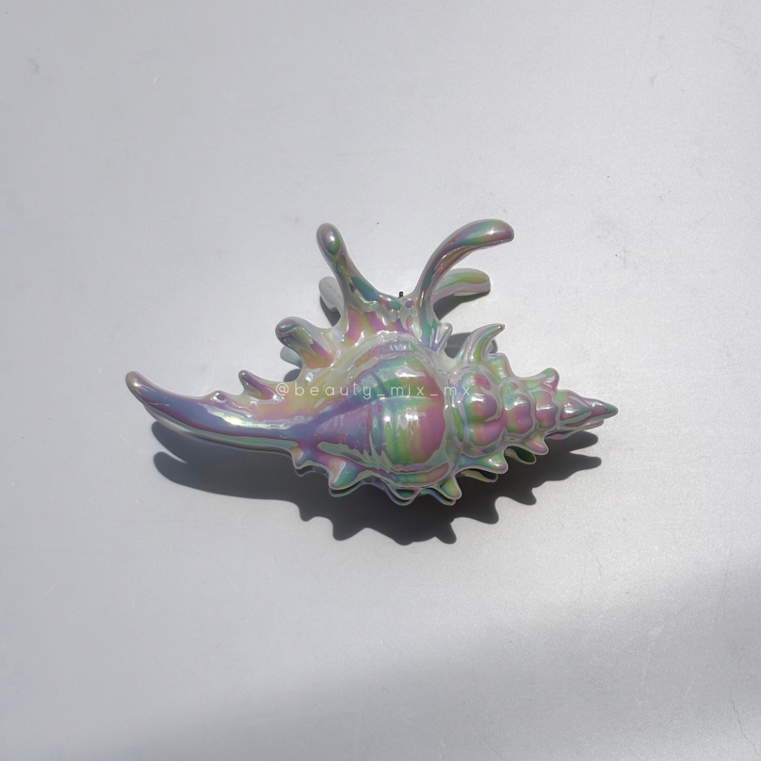 Pinza caracol tornasol