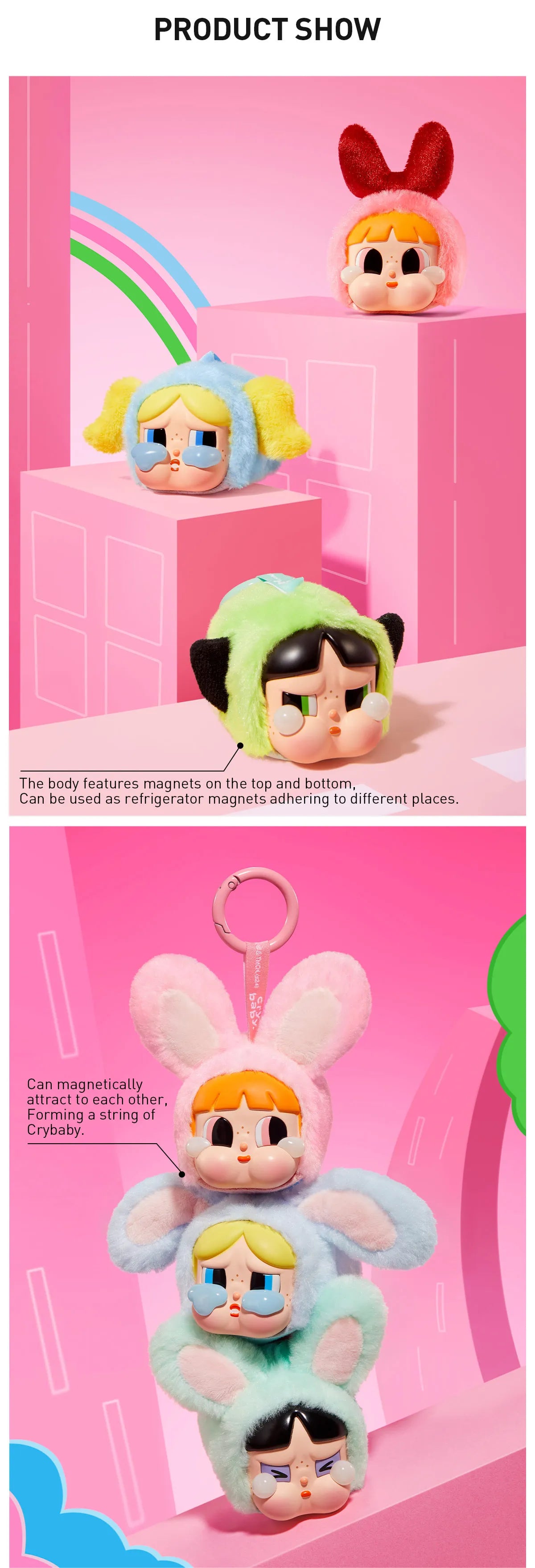 CRYBABY X Powerpuff Girls (Caja sorpresa)