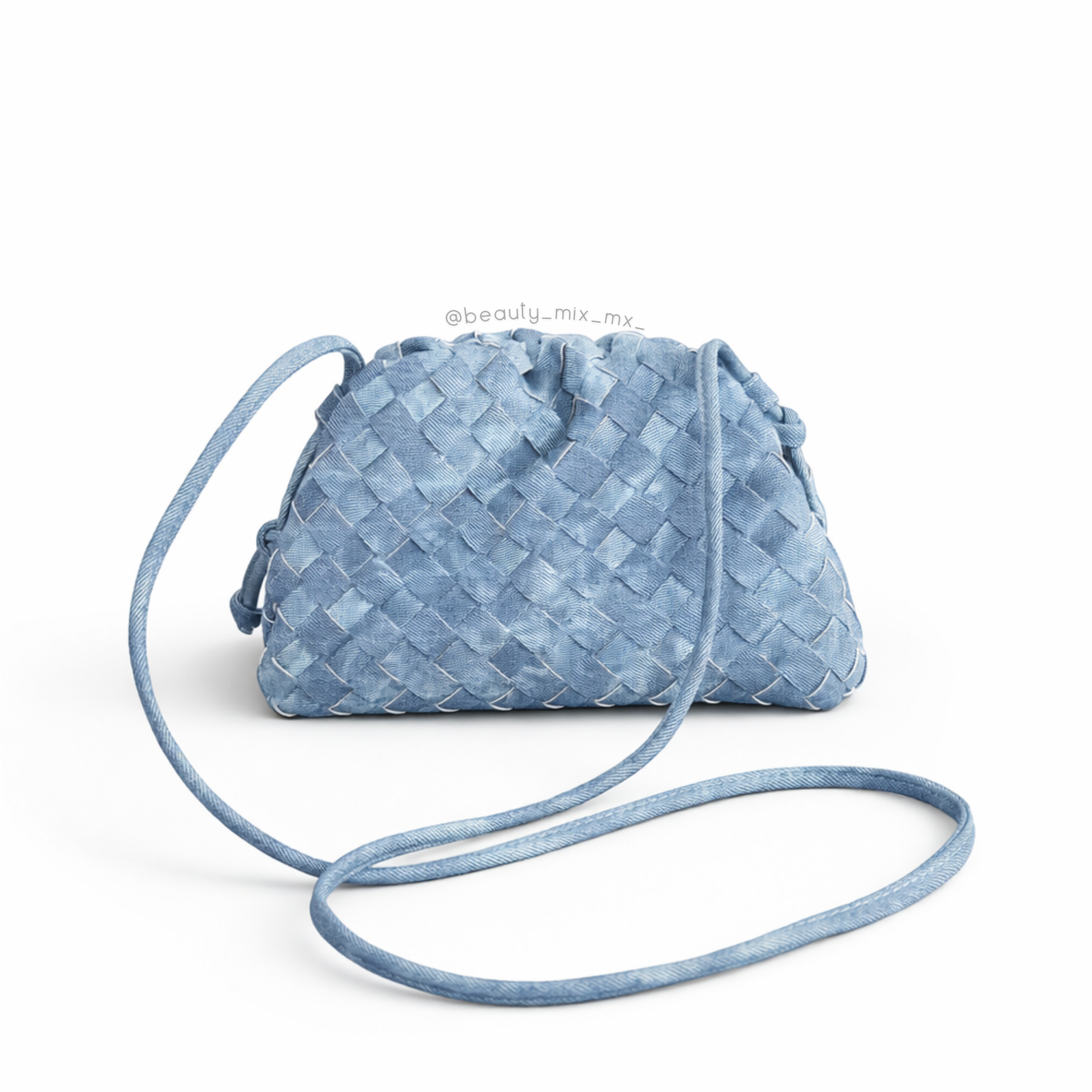 Bolso Pouch Denim (Dup* Bottega Venetta)