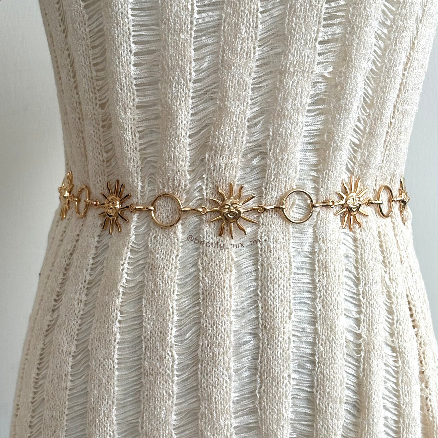 Cinturón metálico de cadena (Modelo 01)