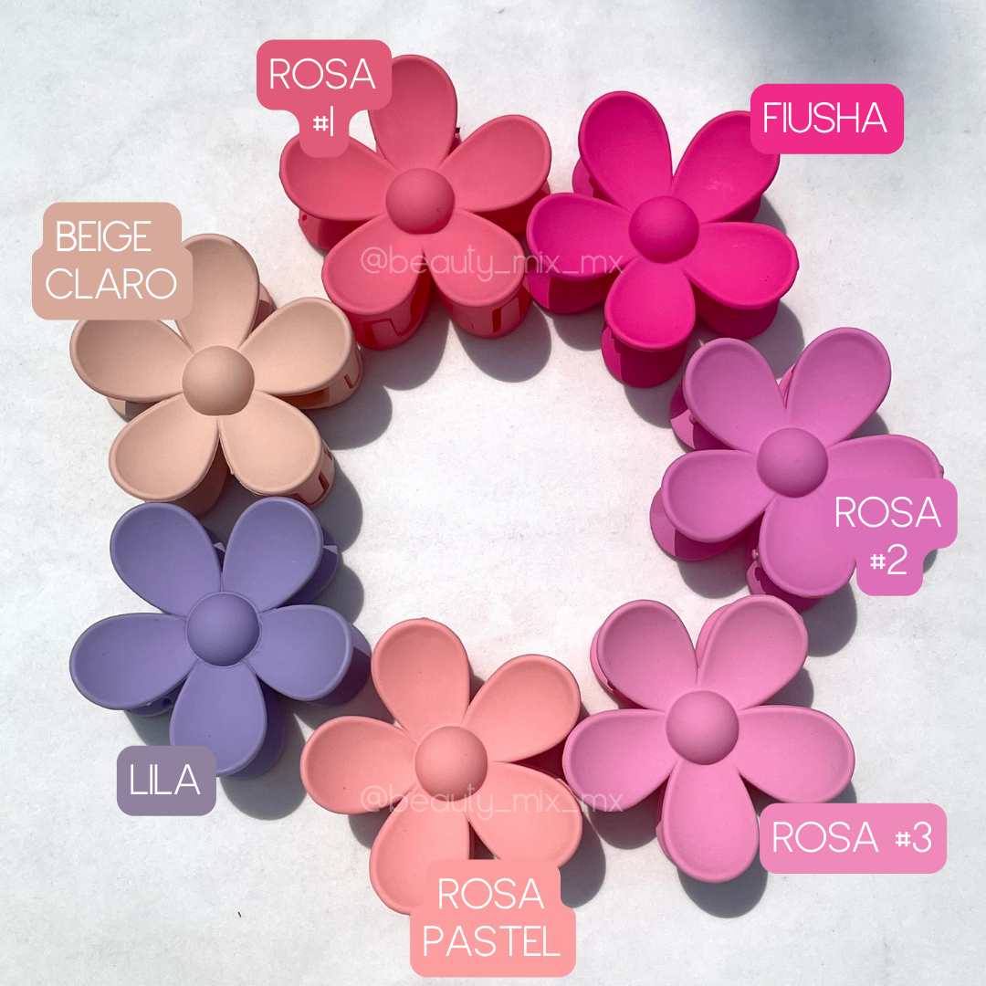 Pinzas flor