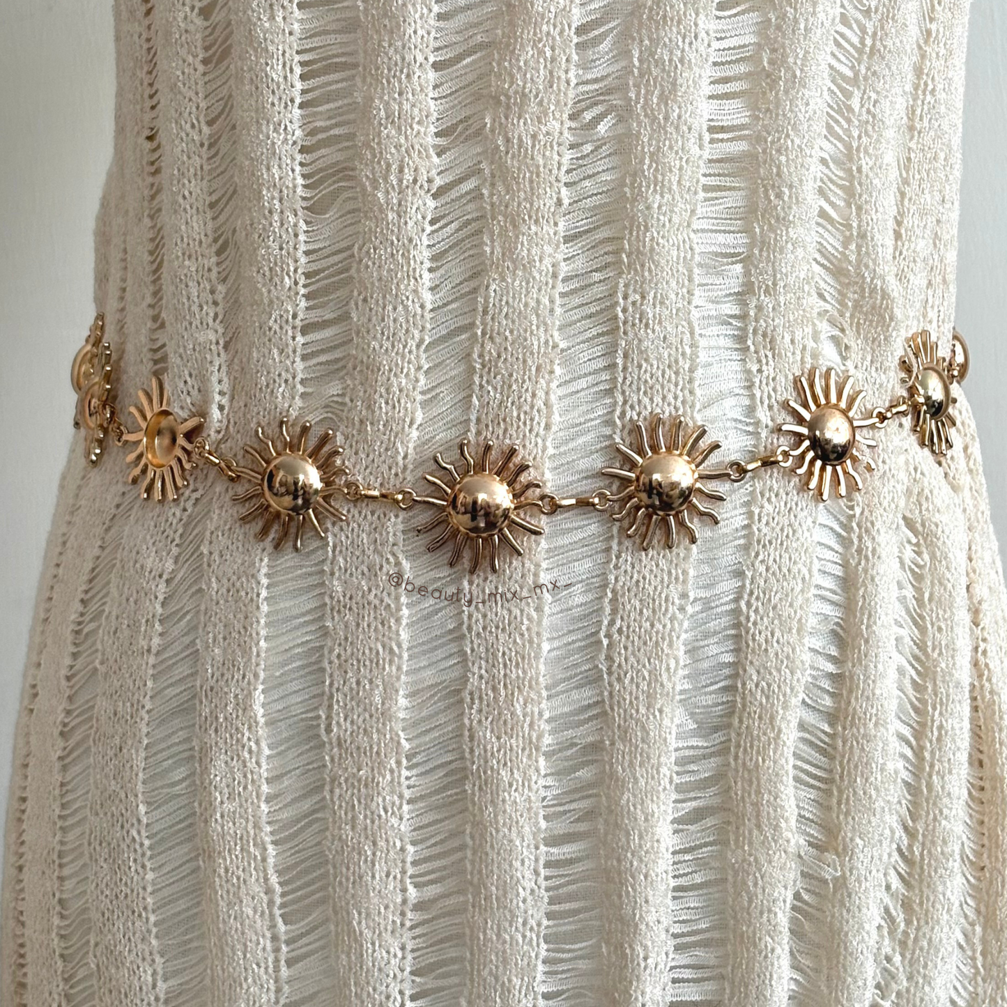 Cinturón metálico de cadena (Modelo 04)