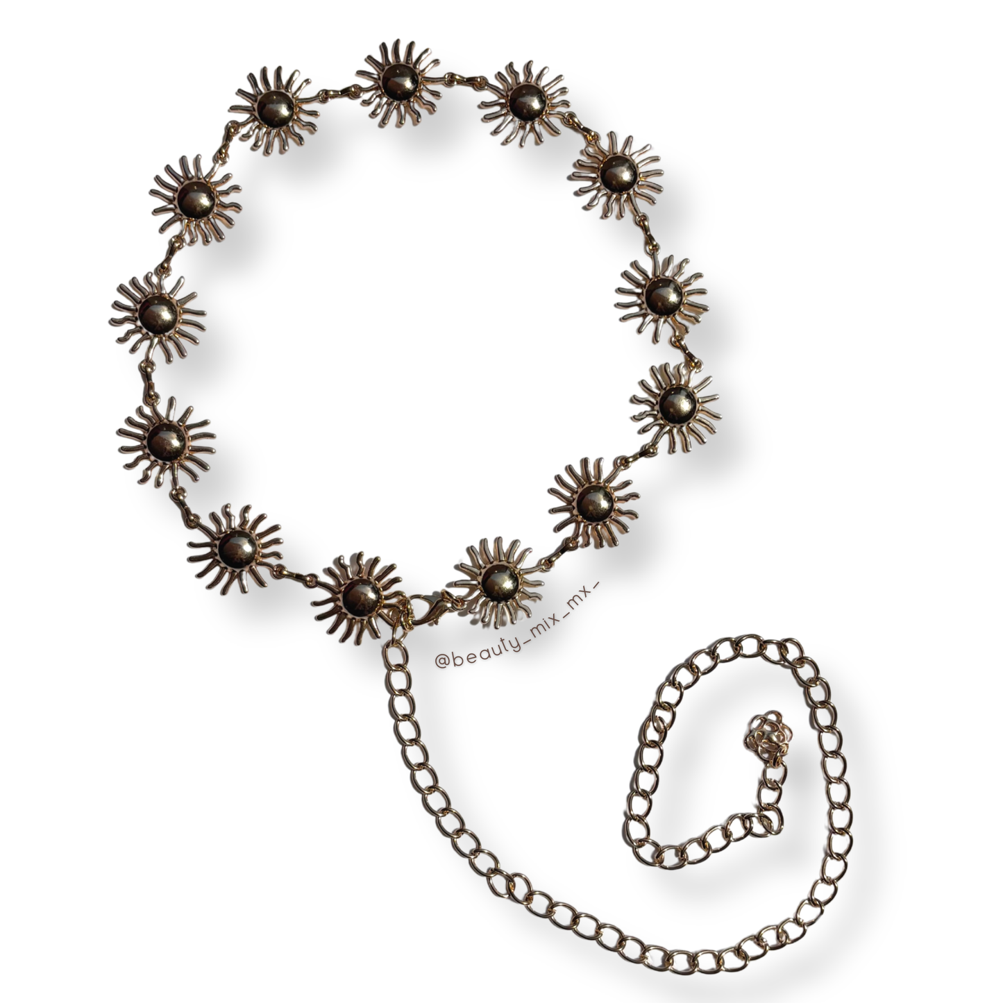 Cinturón metálico de cadena (Modelo 04)