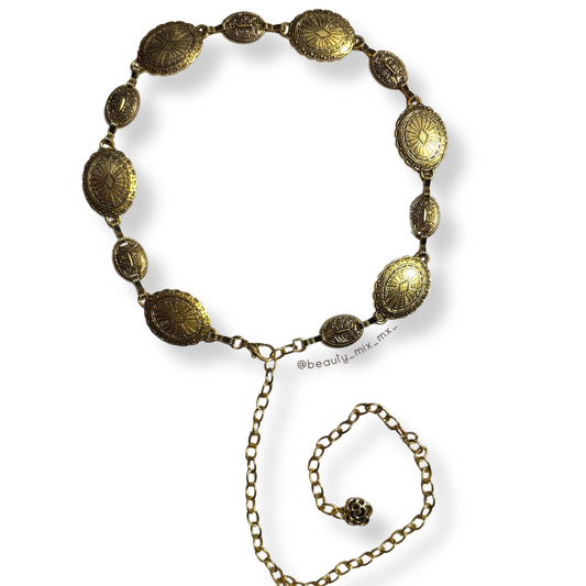 Cinturón metálico de cadena (Modelo 02)