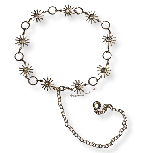 Cinturón metálico de cadena (Modelo 01)