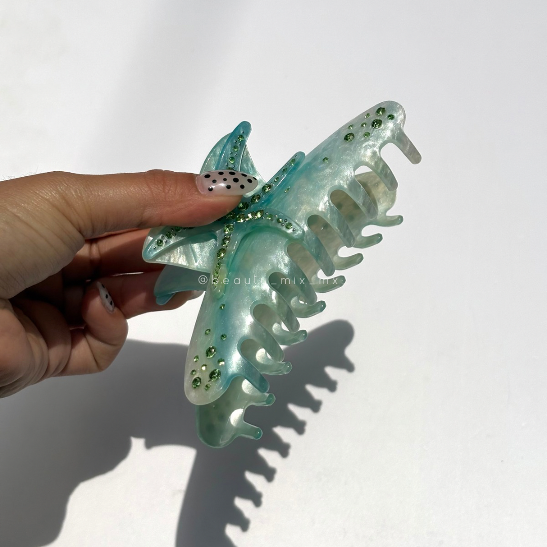 Pinza estrella de mar turquesa
