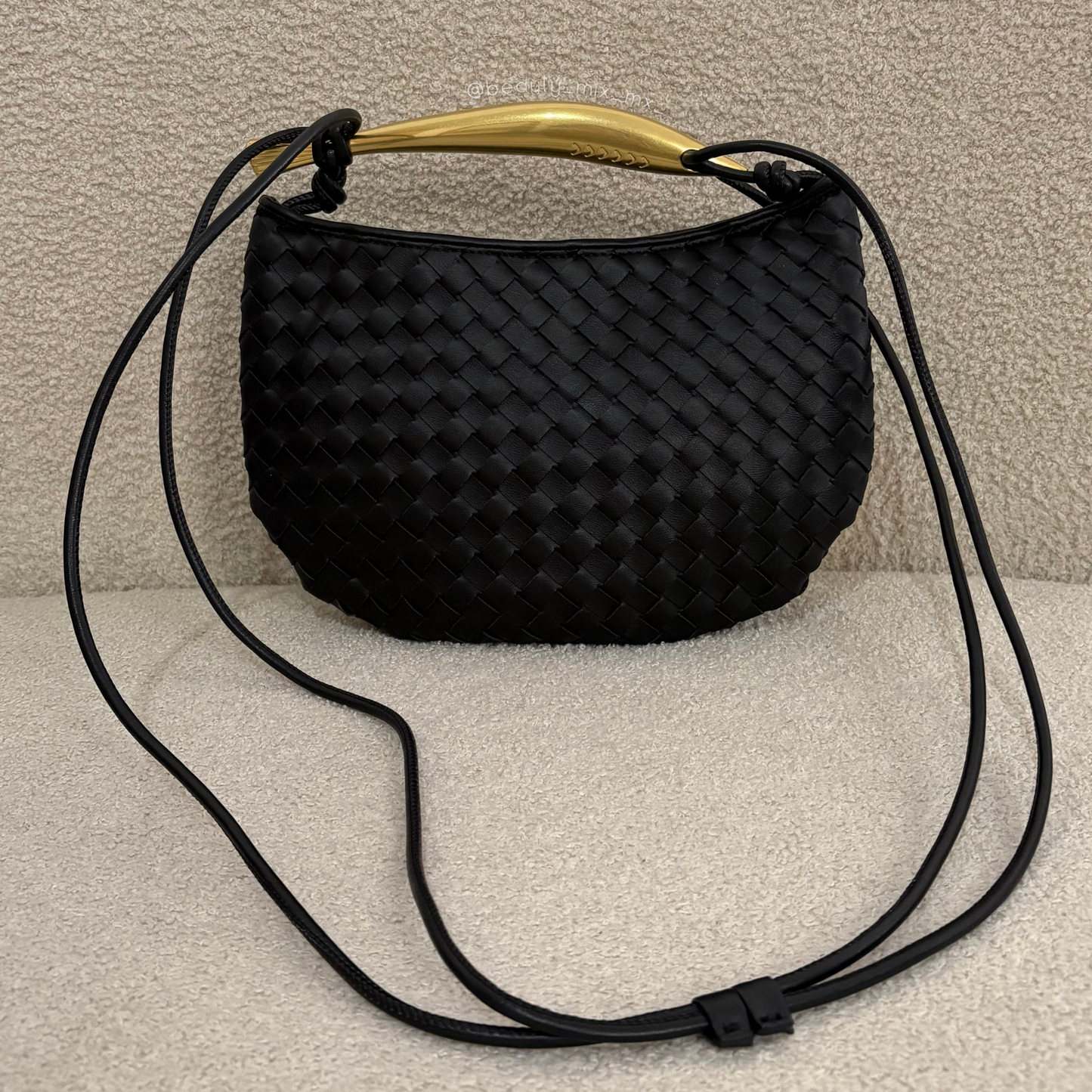 Bolso Sally Negro (Dup* Sardine de Bottega Venetta)