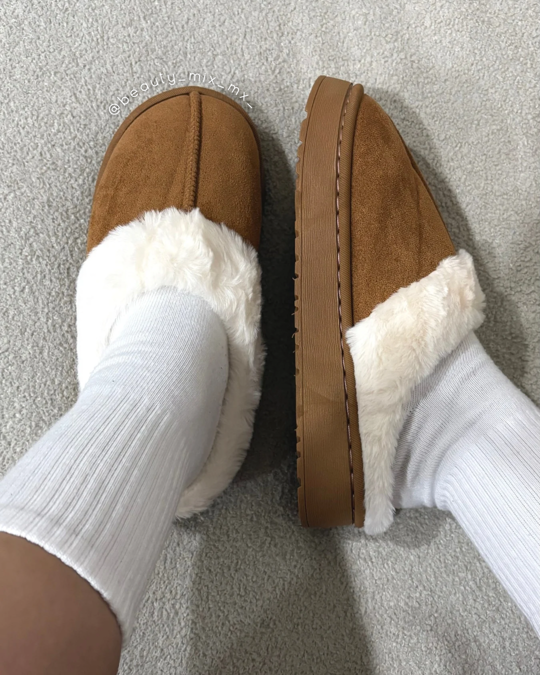 Pantuflas Sencilla Peluche