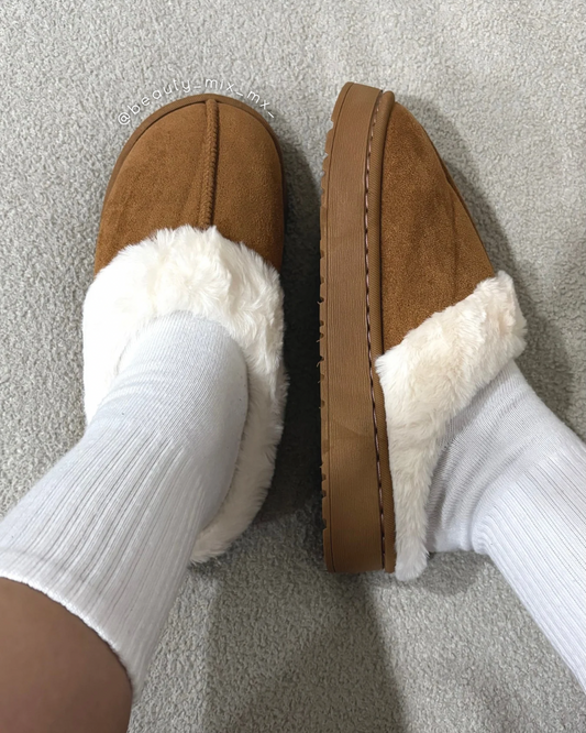 Pantuflas Sencilla Peluche