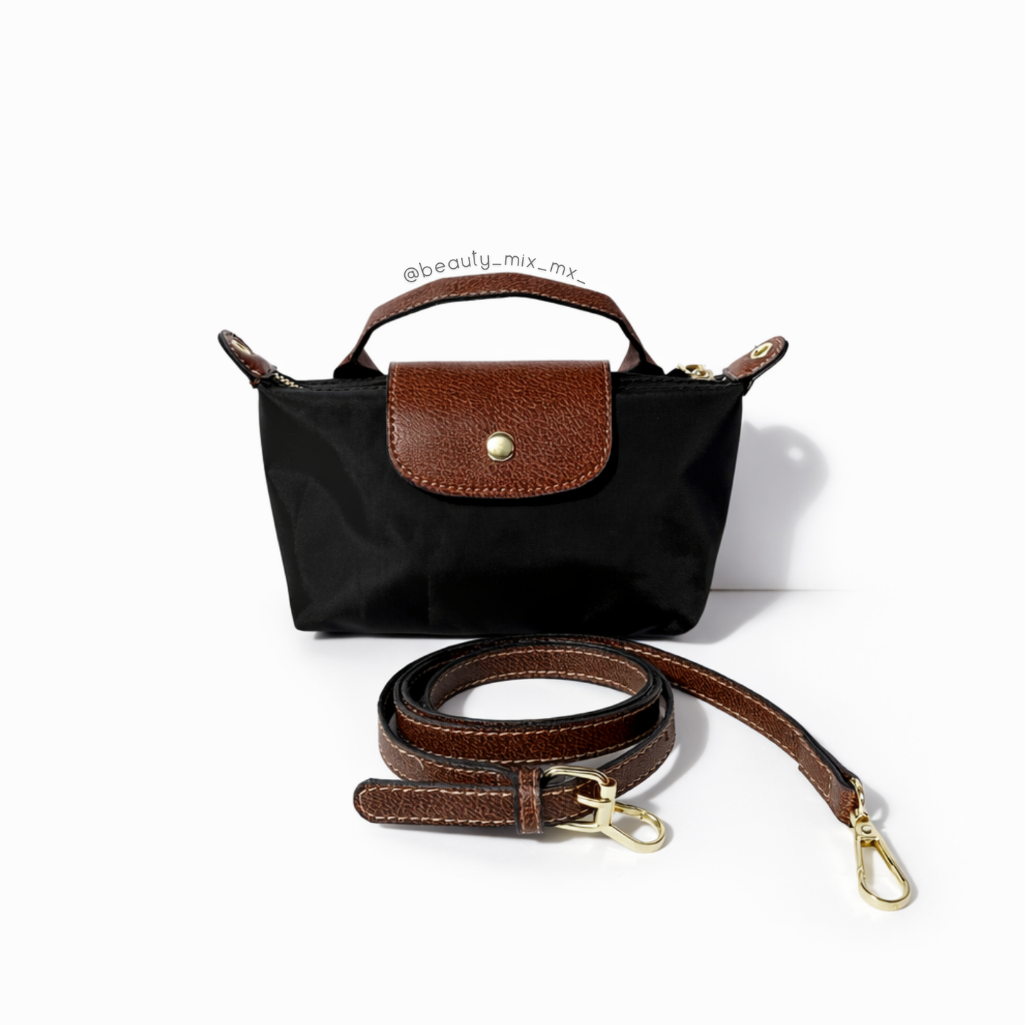 Luna Bag Negro (Dup* Longchamp)