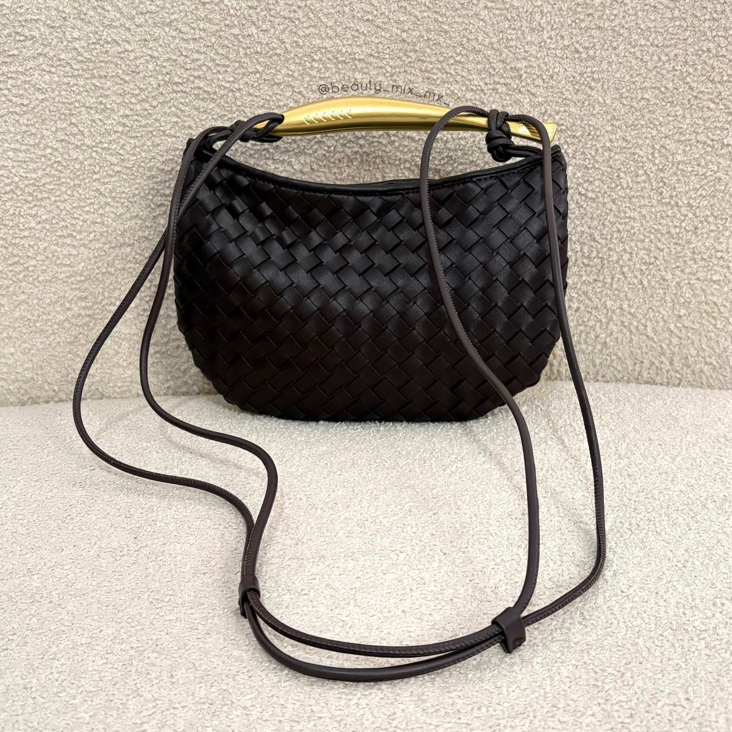 Bolso Sally Café(Dup* Sardine de Bottega Venetta)