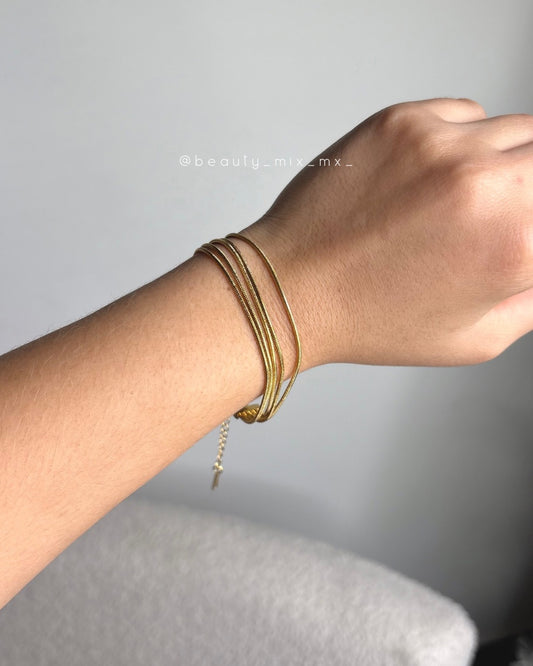 Pulsera 02 Dorado