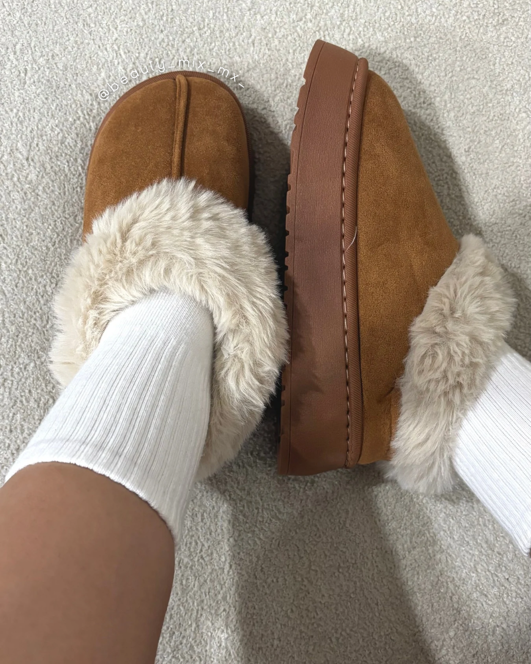 Pantuflas Botita Café