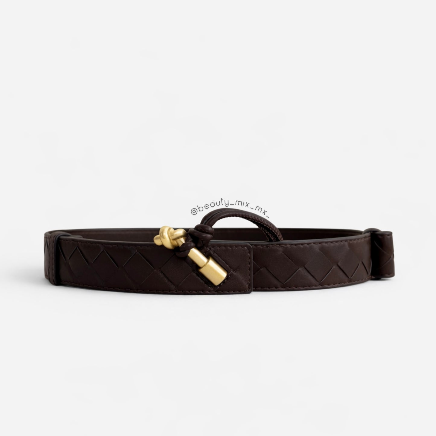 Cinturón/Fajo Color Café Chocolate (Dup* Bottega Veneta)