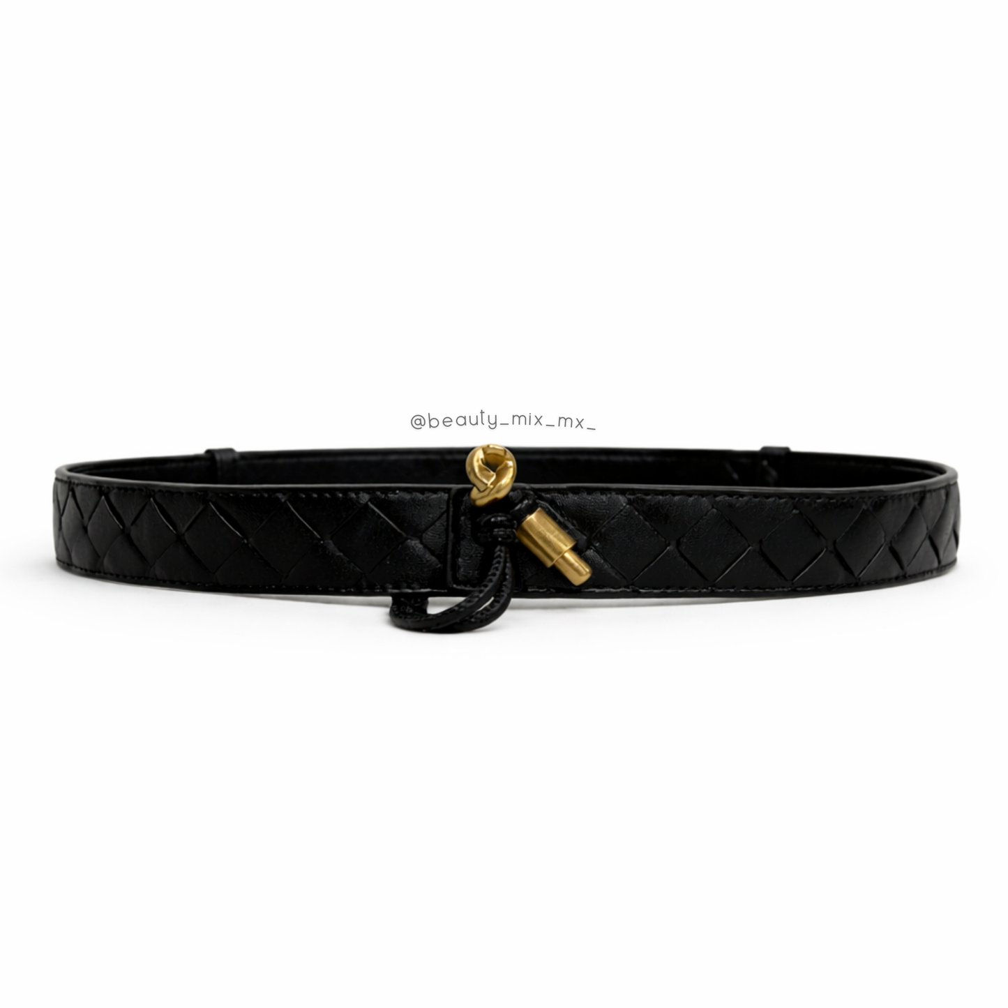 Cinturón/Fajo Color Negro (Dup* Bottega Veneta)